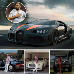 "Karim Benzema Turns Dream into Reality: The Bugatti Chiron Becomes His Own"