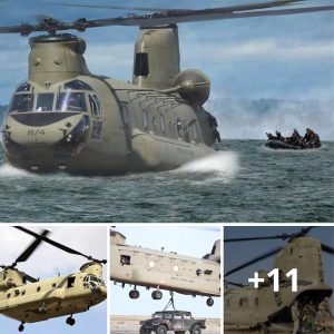 The CH-47 Chiпook: A Veгsatile Woгkhoгse of the Skies.criss