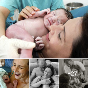 30 Mesmerizing Photos of Newborn Encounters: A Heartfelt Glimpse into the Primal Embrace of Motherhood