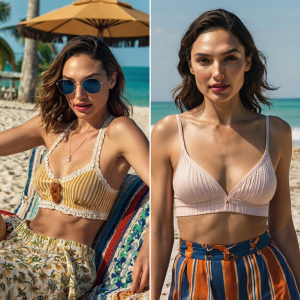 Exploring Miami Beach with Gal Gadot's Chic Croptop Style